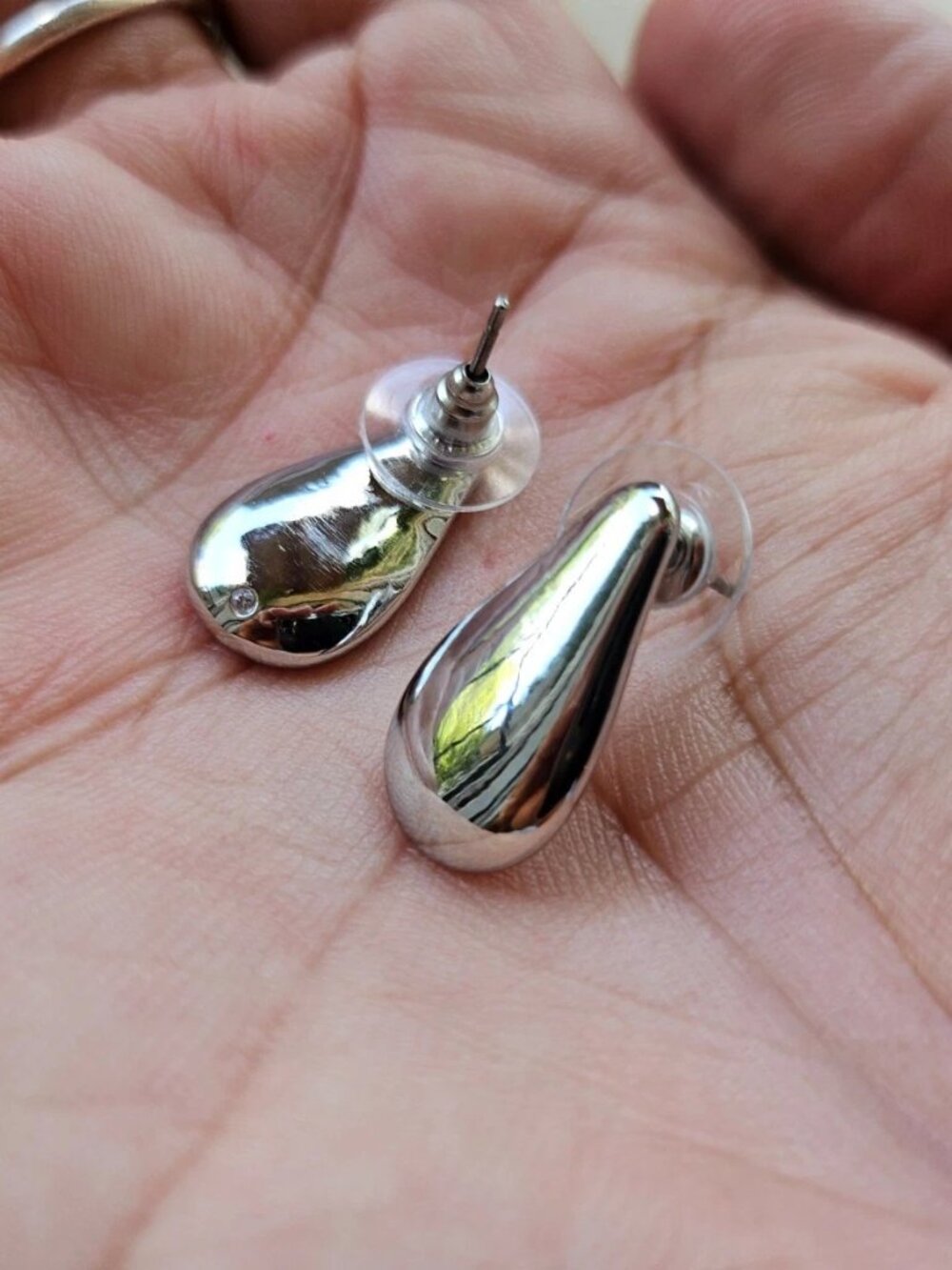 Vince Camuto Women Earrings Silver Tone Drop Shape Fashion Jewelry NWD - Picture 10 of 12